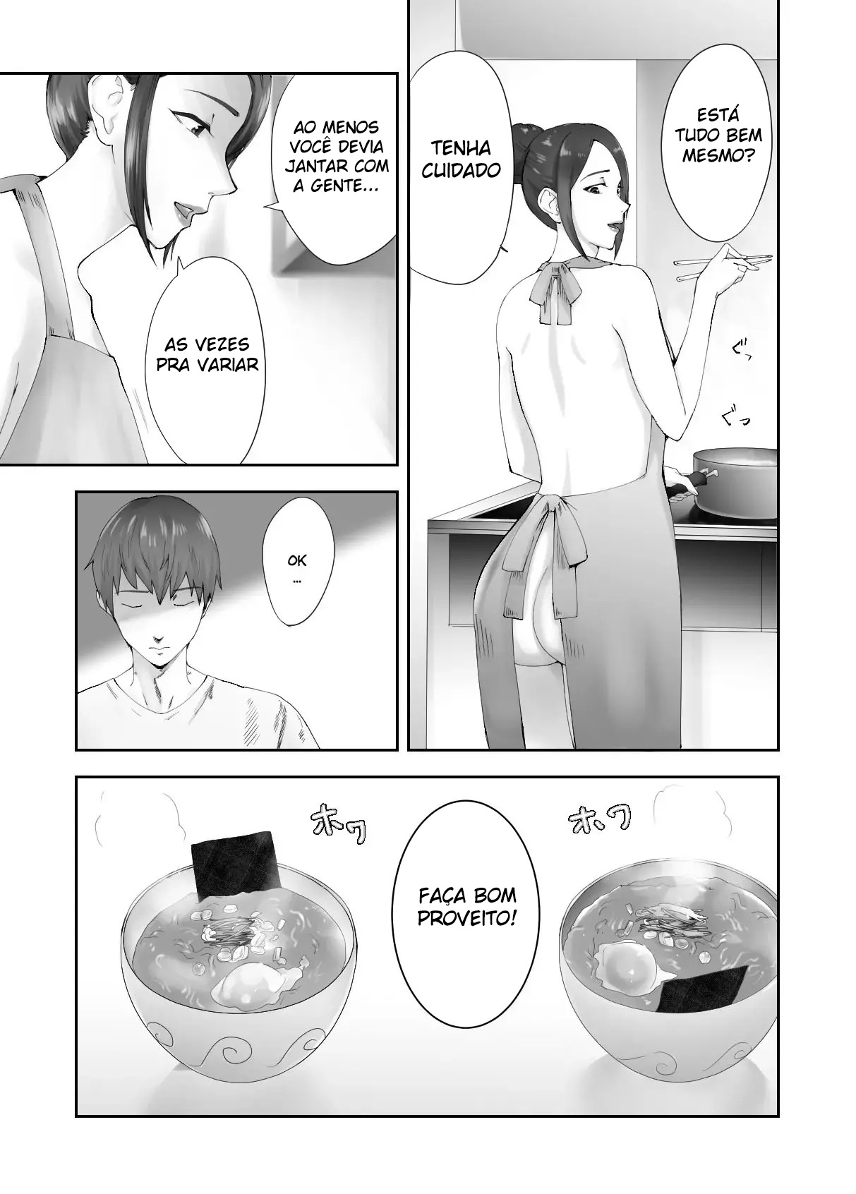 Meu Amigo de Infância Está Fazendo Sexo com Minha Mãe 11 - Page 46