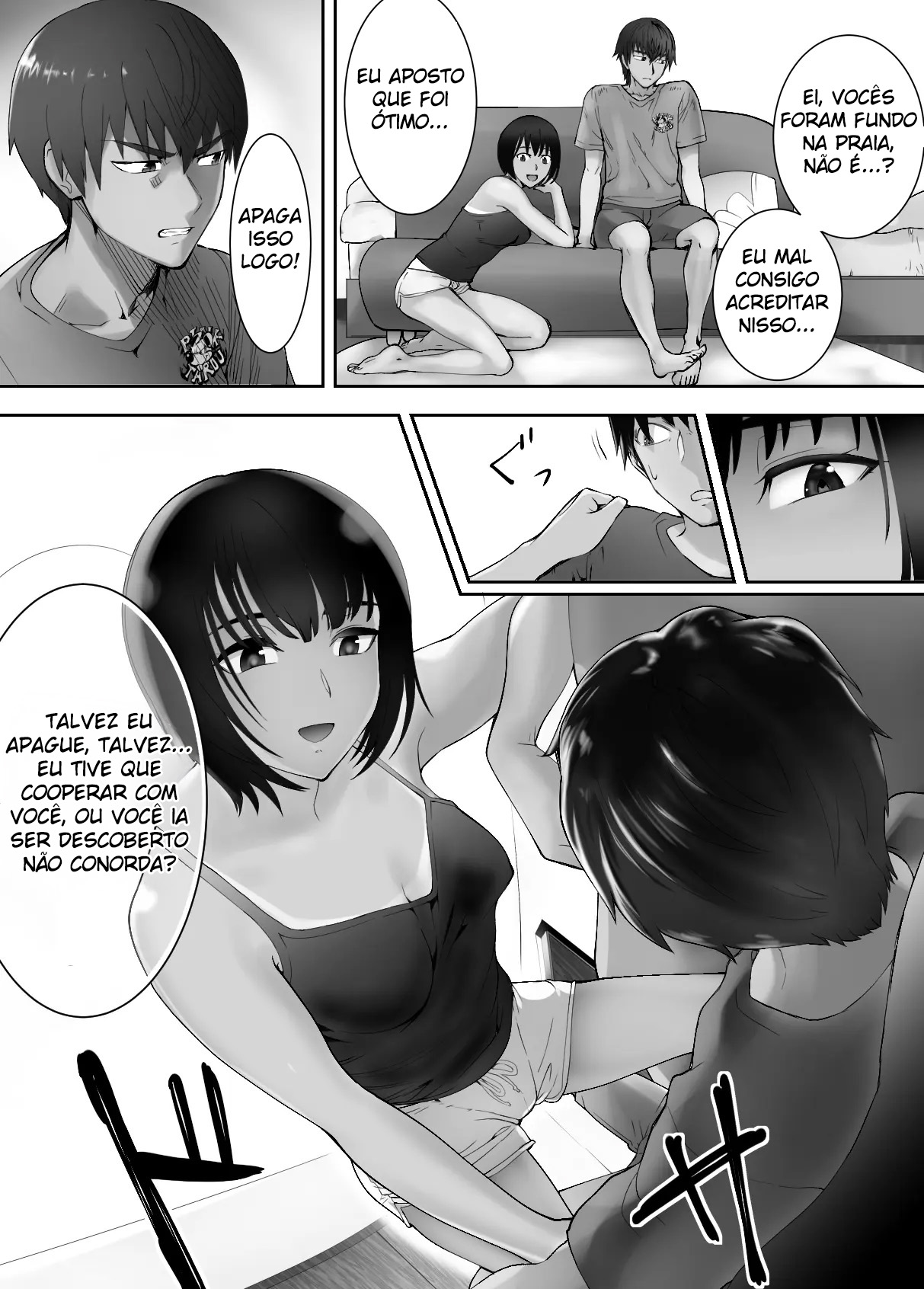 Meu Amigo de Infância Está Fazendo Sexo com Minha Mãe 5 - Page 47