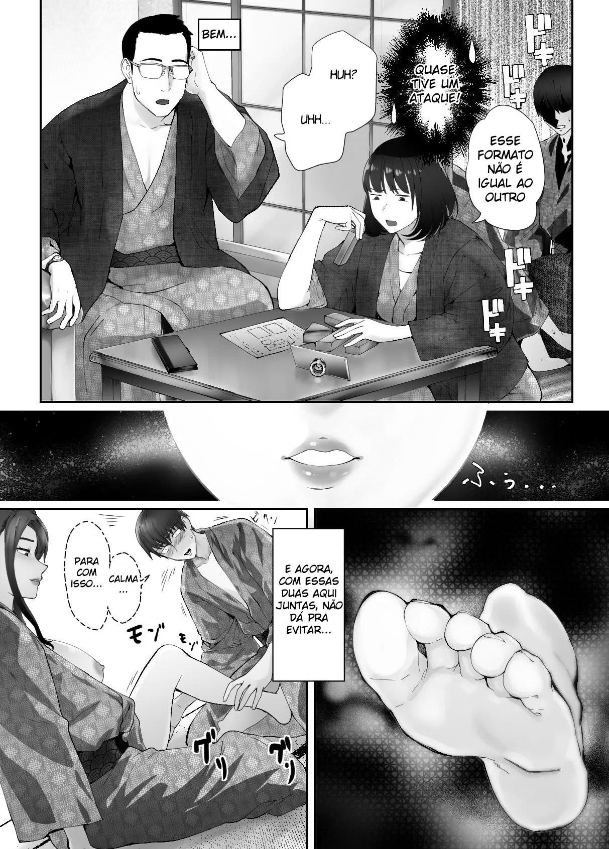 Meu Amigo de Infância Está Fazendo Sexo com Minha Mãe 8 - Page 47