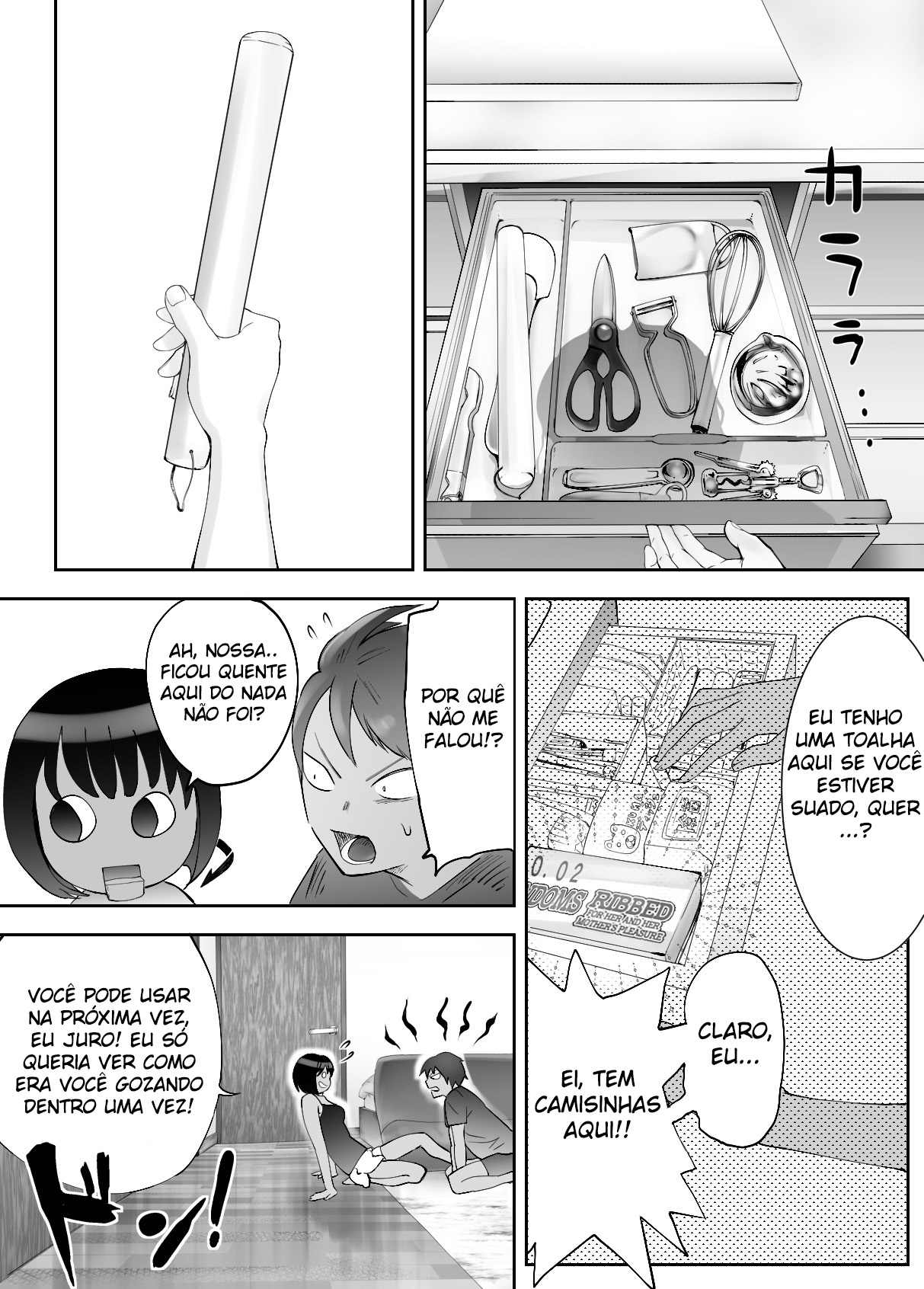 Meu Amigo de Infância Está Fazendo Sexo com Minha Mãe 6 - Page 48