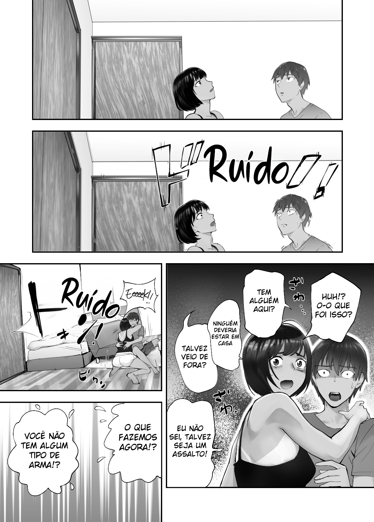 Meu Amigo de Infância Está Fazendo Sexo com Minha Mãe 6 - Page 49