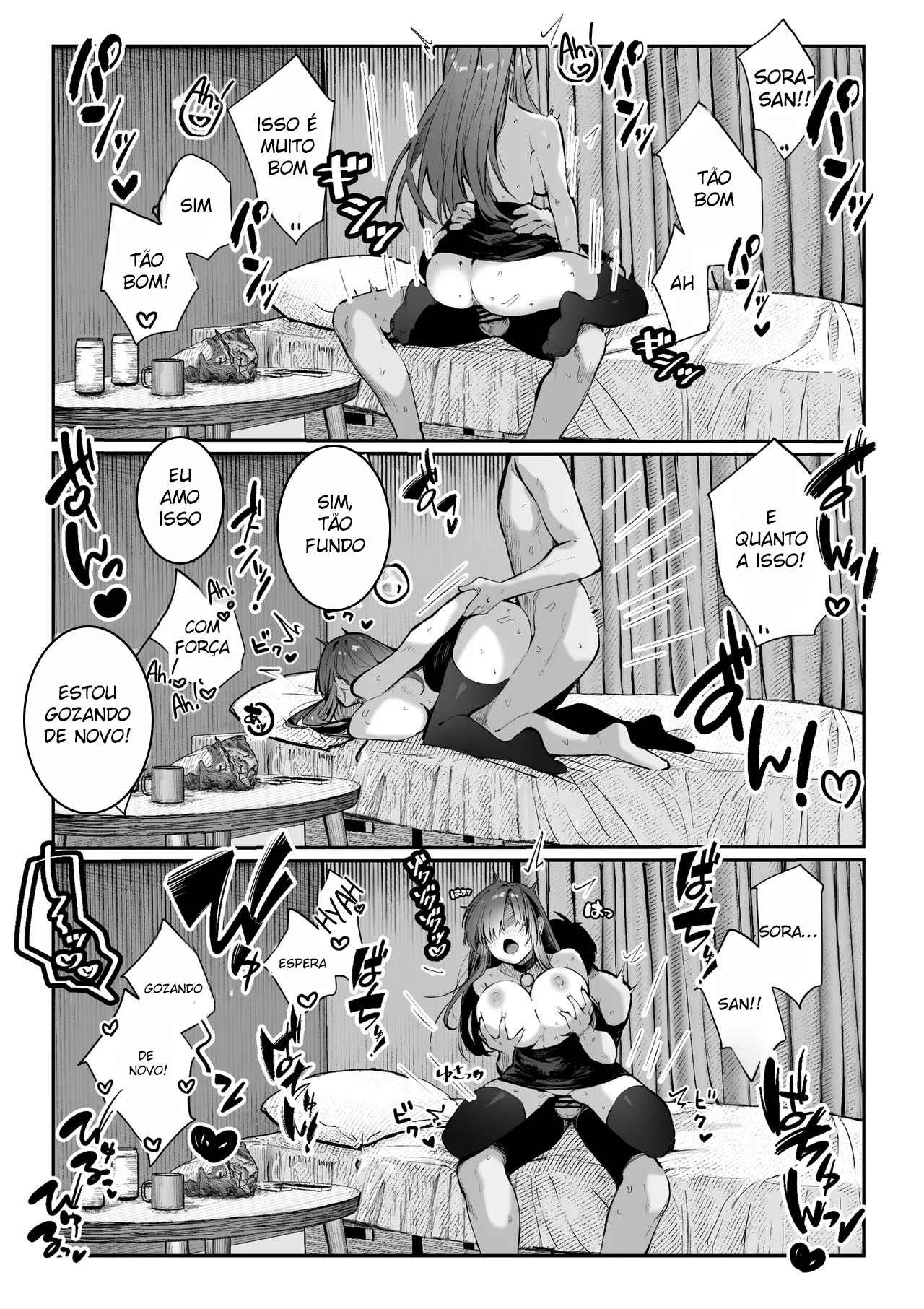 Vou te ensinar 2 ~ A História Sensual Entre um Vestibulando, e uma Linda Mulher de Seios Grandes ~ - Page 49