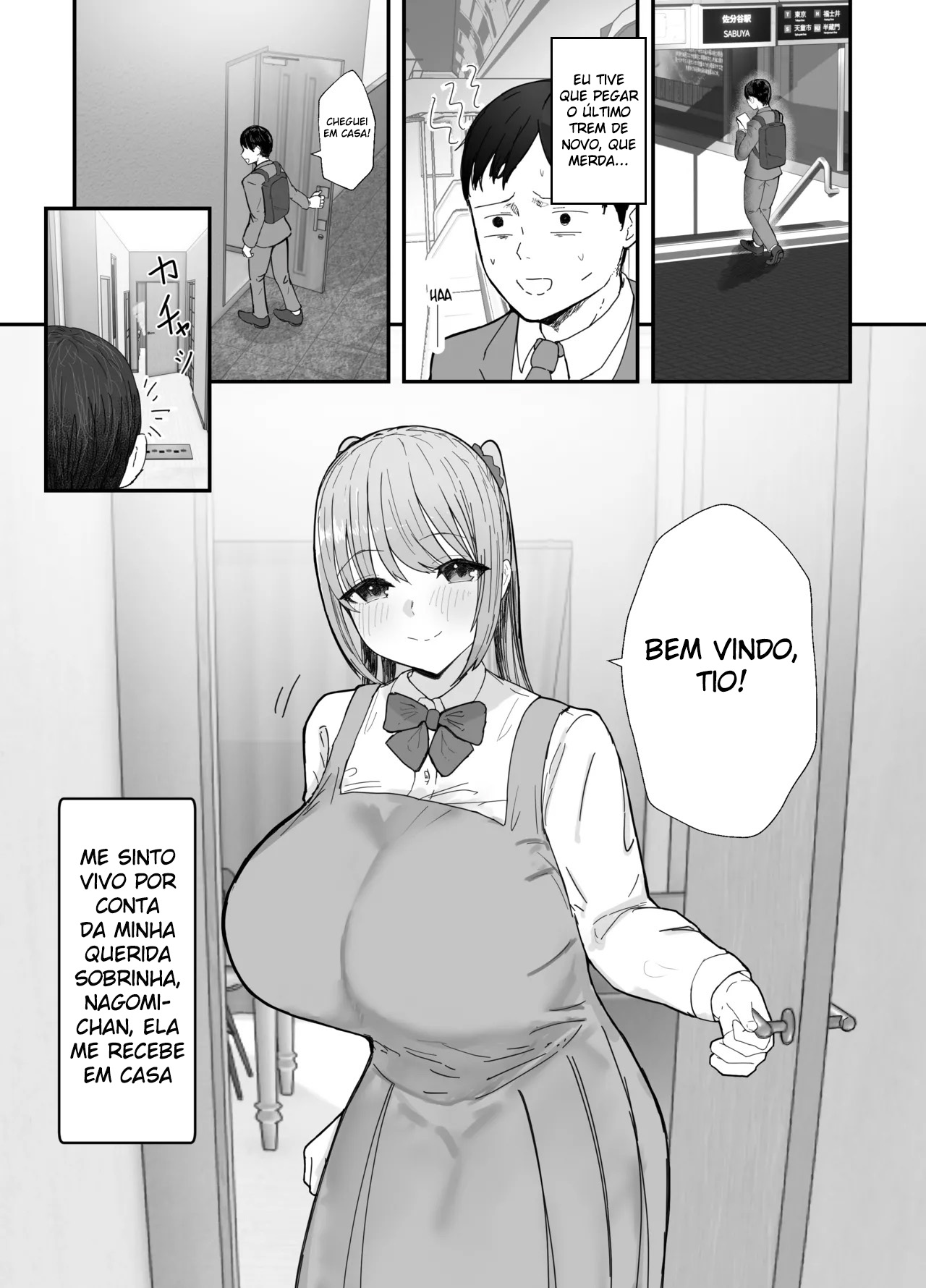 Minha Sobrinha Peituda é uma Colegial Que Mora Comigo – Ela Consola ao Máximo Este Trabalhador Exausto Com Sexo Carinhoso - Page 2