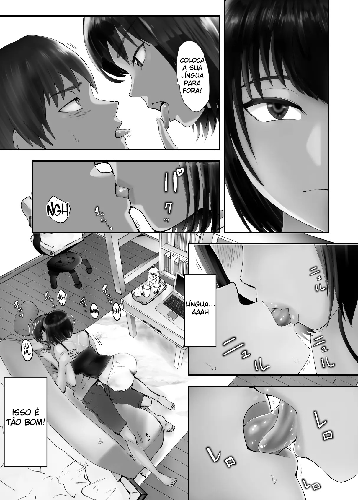 Meu Amigo de Infância Está Fazendo Sexo com Minha Mãe 5 - Page 51