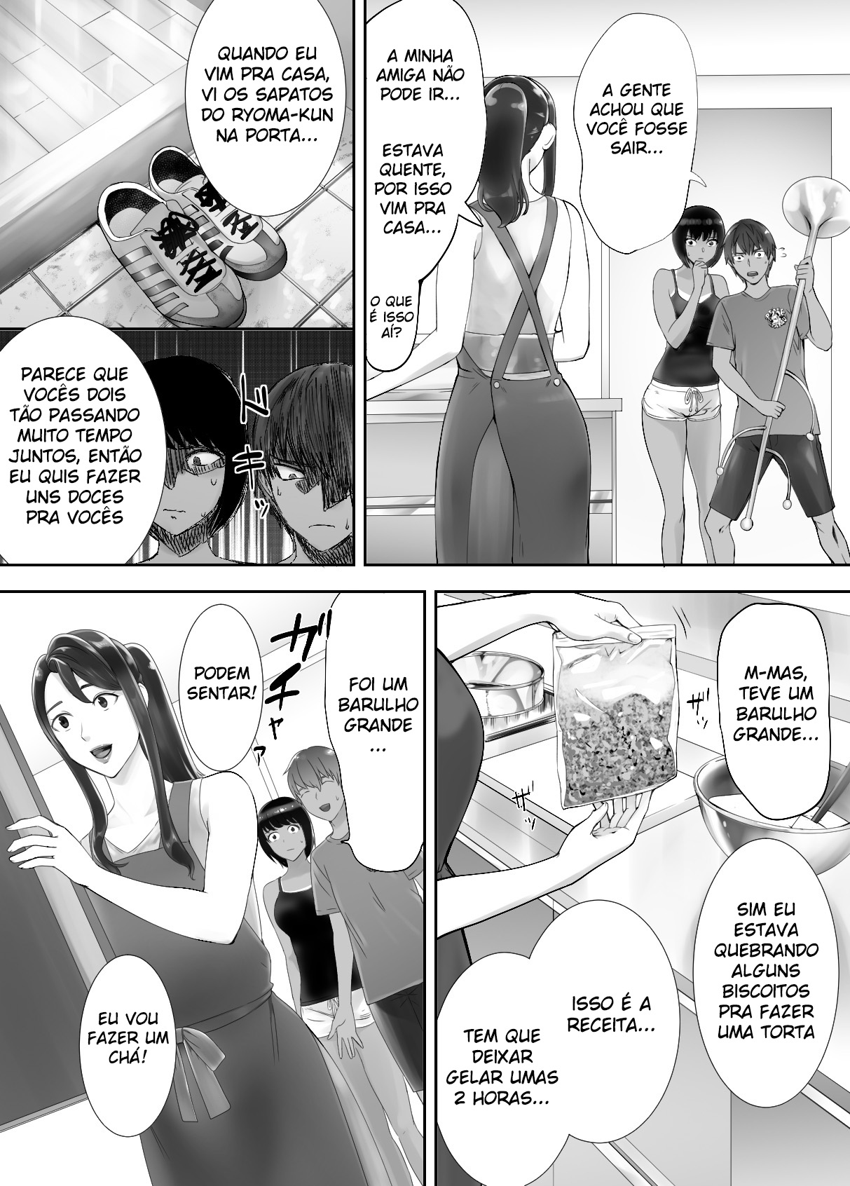 Meu Amigo de Infância Está Fazendo Sexo com Minha Mãe 6 - Page 52