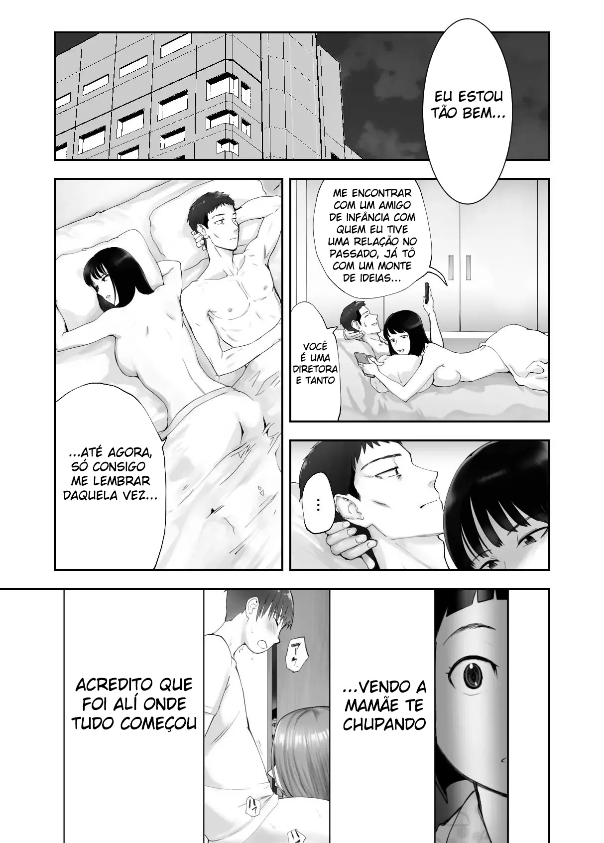 Meu Amigo de Infância Está Fazendo Sexo com Minha Mãe 12 - Page 52