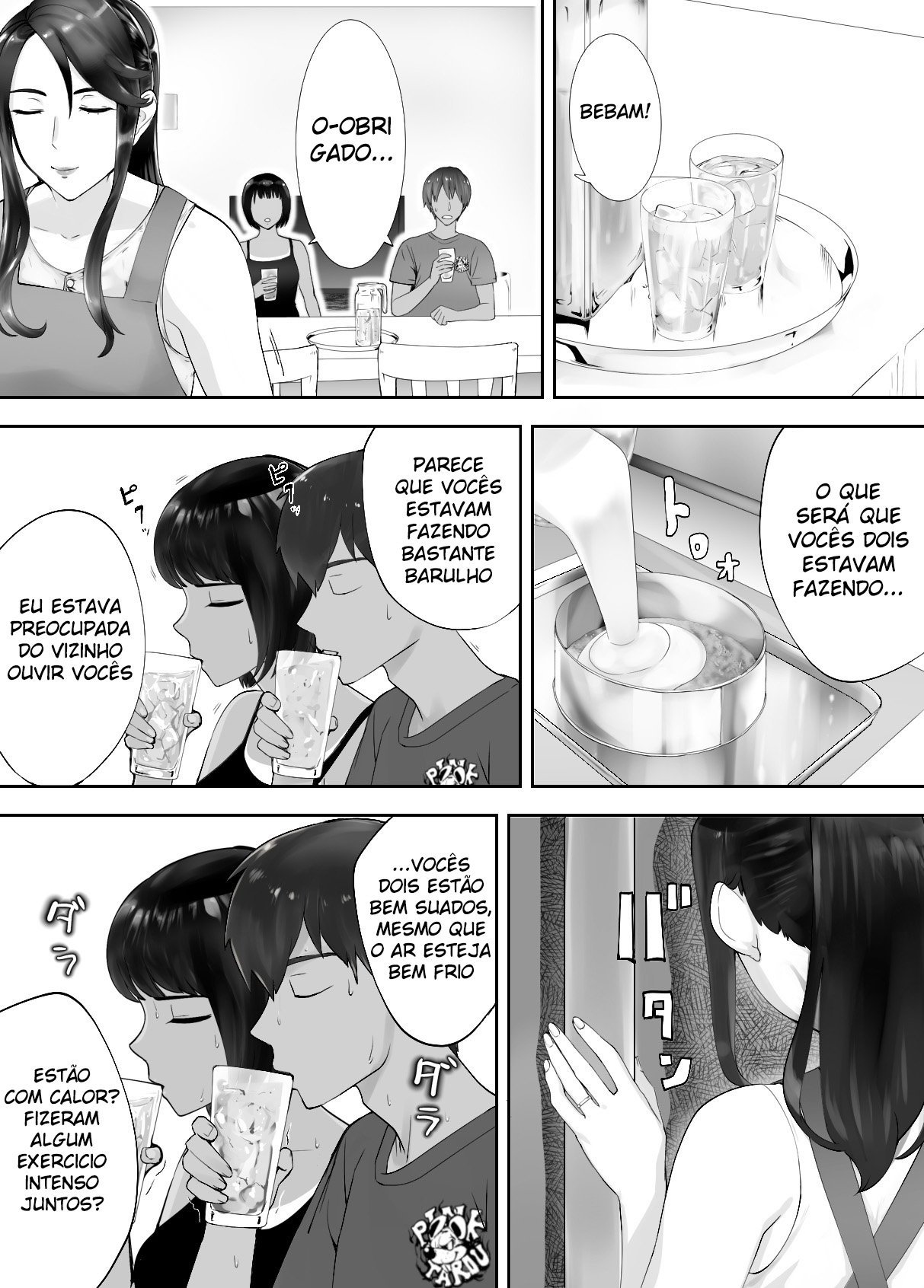 Meu Amigo de Infância Está Fazendo Sexo com Minha Mãe 6 - Page 53