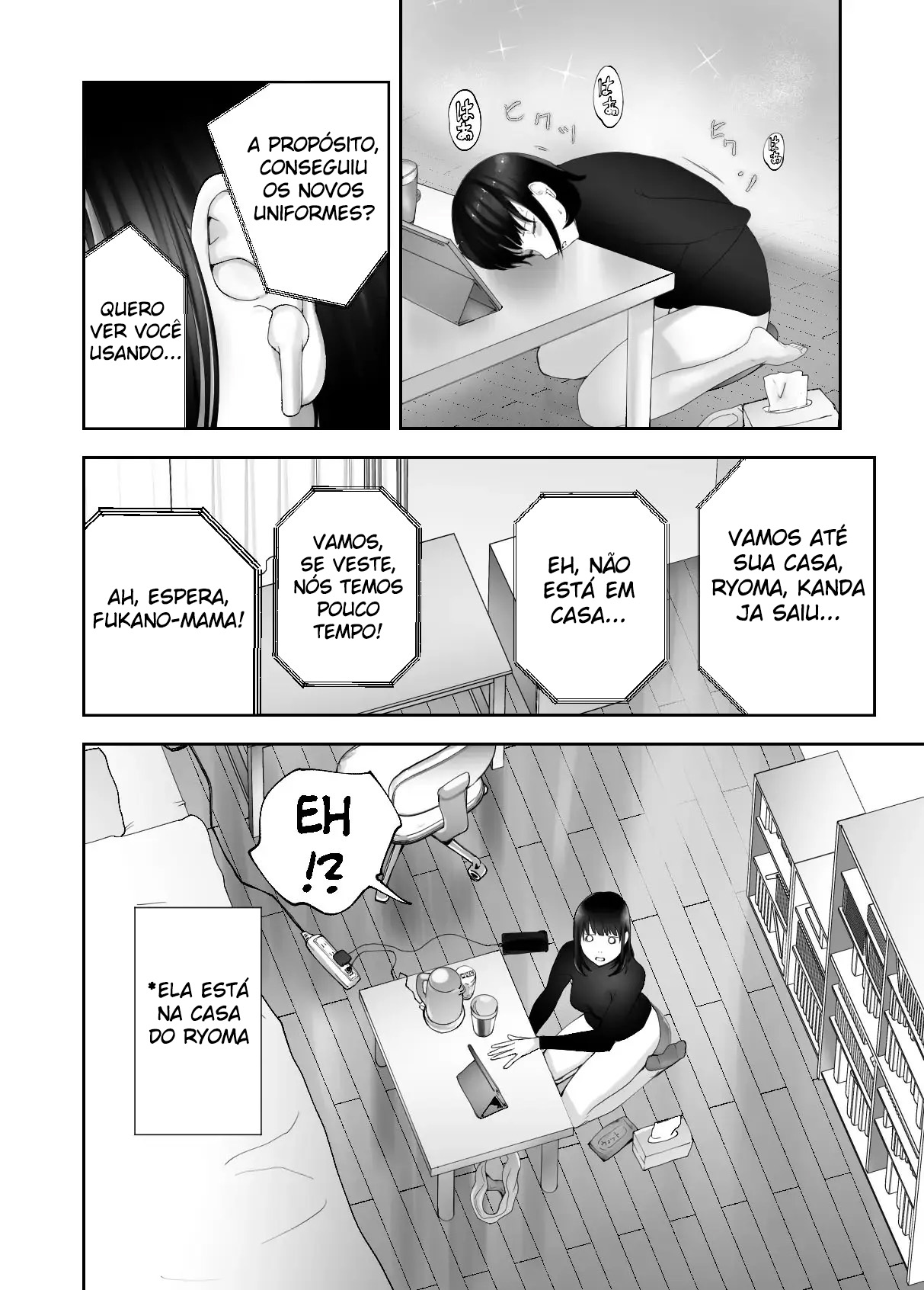 Meu Amigo de Infância Está Fazendo Sexo com Minha Mãe 10 - Page 53
