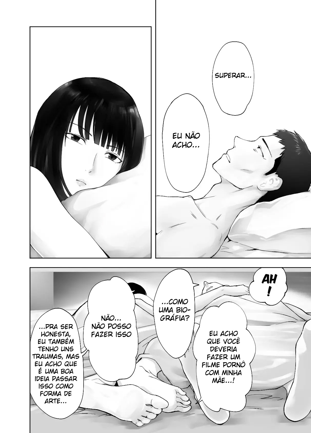 Meu Amigo de Infância Está Fazendo Sexo com Minha Mãe 12 - Page 54