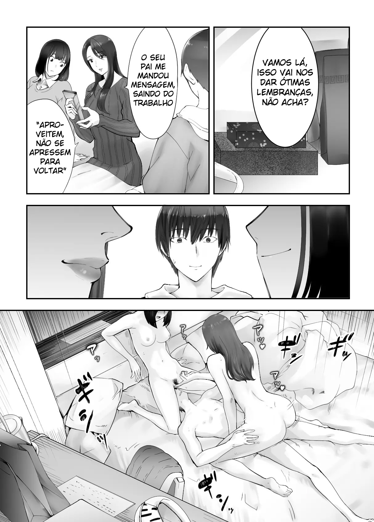 Meu Amigo de Infância Está Fazendo Sexo com Minha Mãe 8 - Page 57