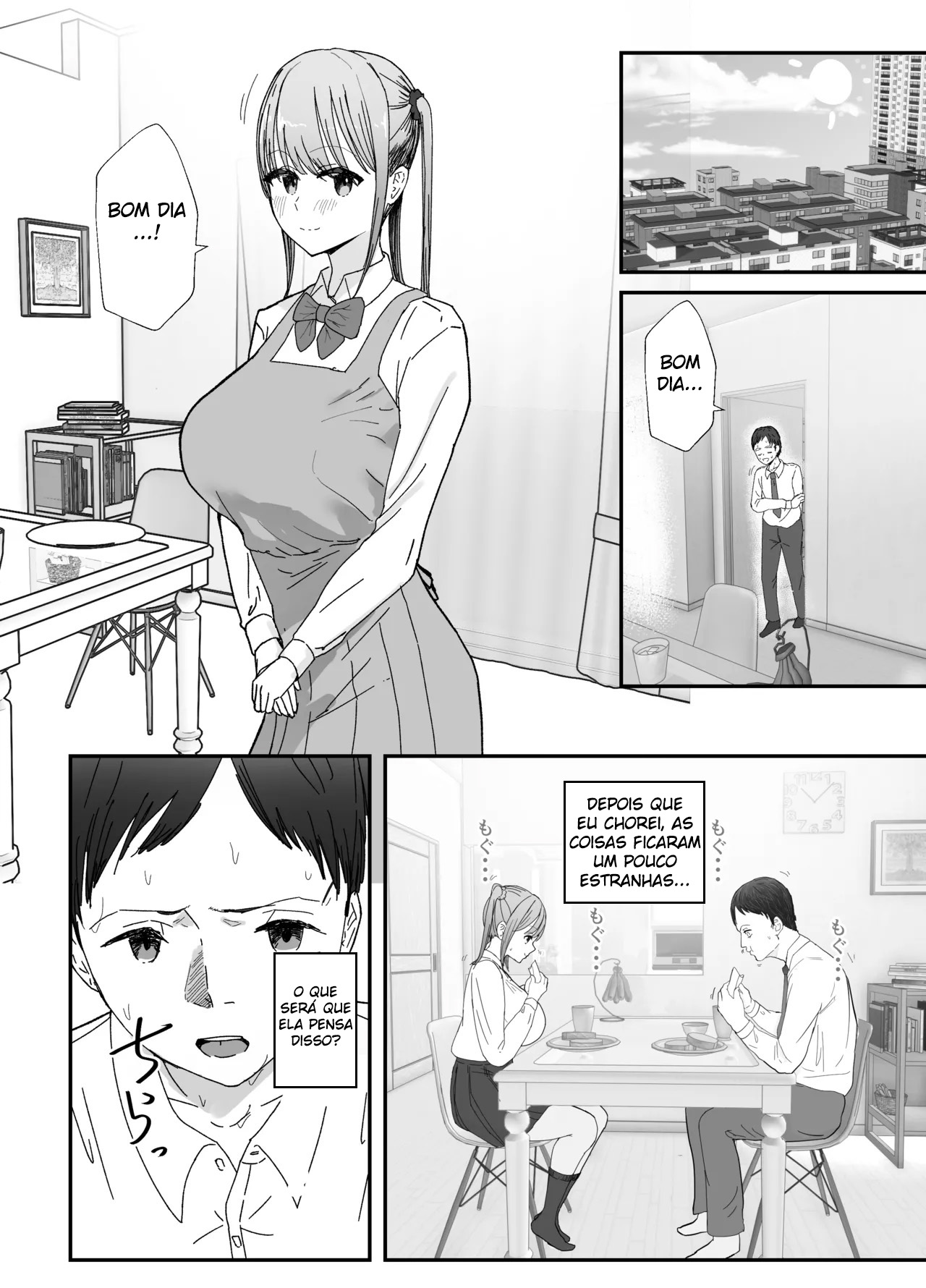 Minha Sobrinha Peituda é uma Colegial Que Mora Comigo – Ela Consola ao Máximo Este Trabalhador Exausto Com Sexo Carinhoso - Page 59