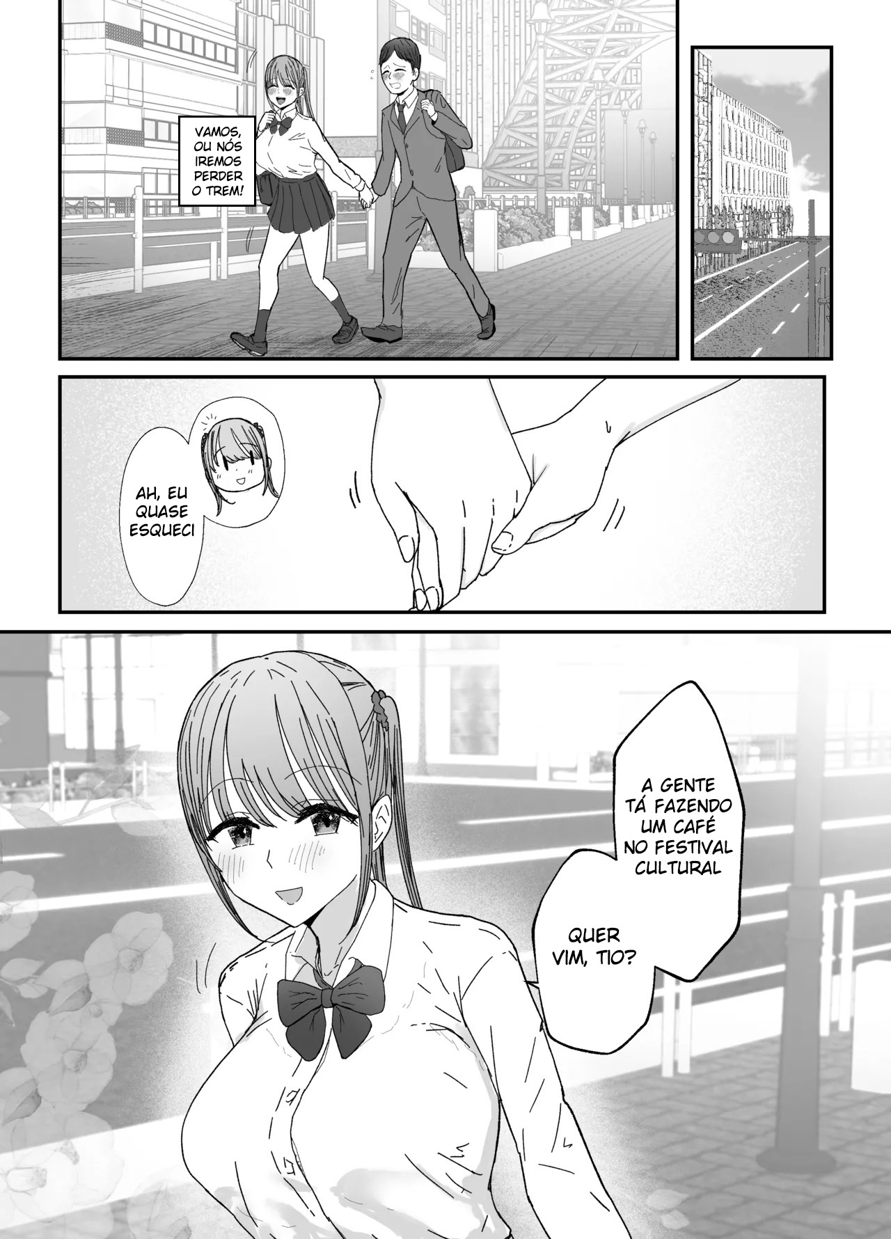 Minha Sobrinha Peituda é uma Colegial Que Mora Comigo – Ela Consola ao Máximo Este Trabalhador Exausto Com Sexo Carinhoso - Page 61