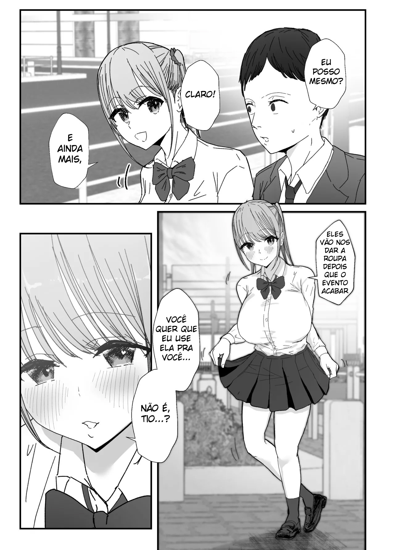 Minha Sobrinha Peituda é uma Colegial Que Mora Comigo – Ela Consola ao Máximo Este Trabalhador Exausto Com Sexo Carinhoso - Page 62