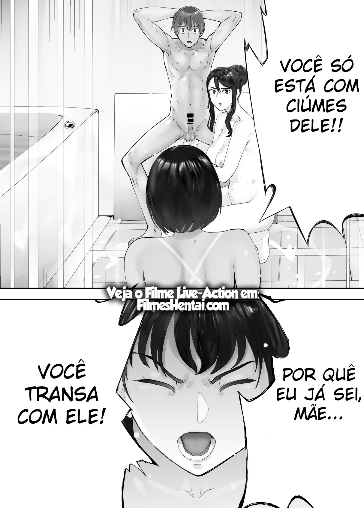 Meu Amigo de Infância Está Fazendo Sexo com Minha Mãe 6 - Page 67