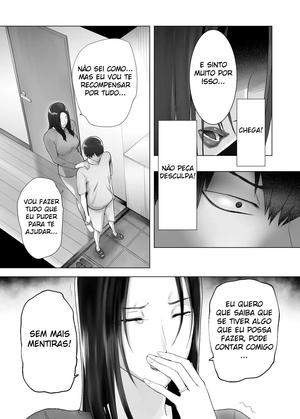Meu Amigo de Infância Está Fazendo Sexo com Minha Mãe 11 - Page 68