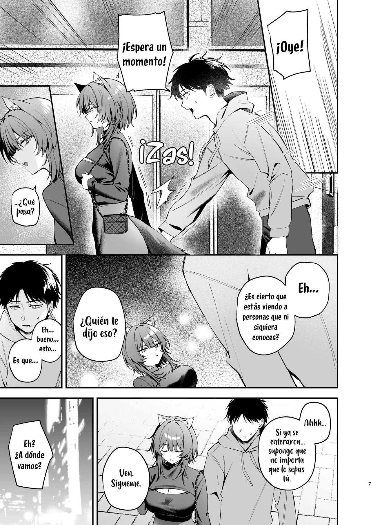 Oogami-san to Hishokusha no Ore｜Me convertí en la presa de Oogami-san - Page 7