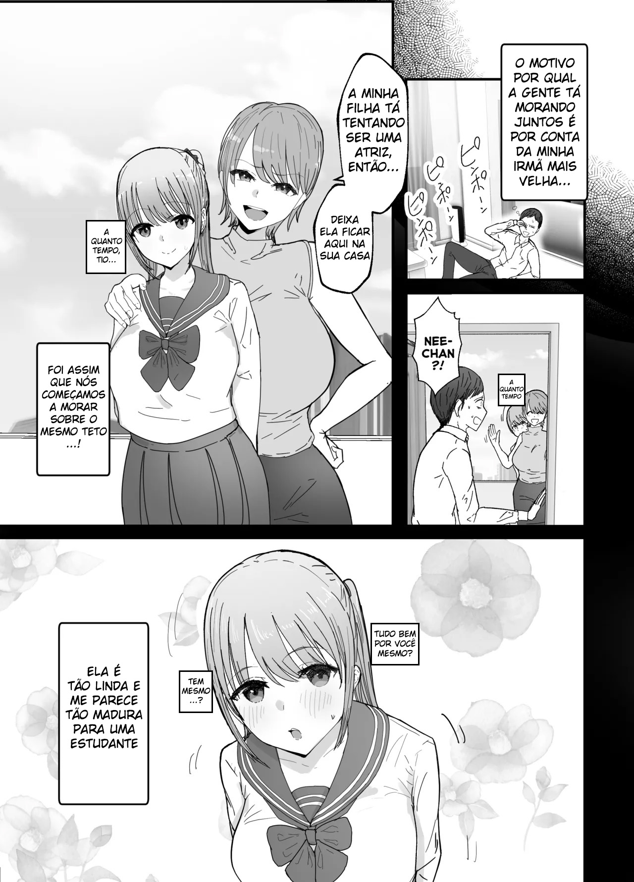 Minha Sobrinha Peituda é uma Colegial Que Mora Comigo – Ela Consola ao Máximo Este Trabalhador Exausto Com Sexo Carinhoso - Page 4