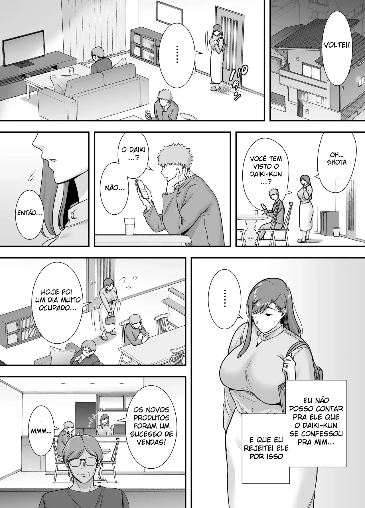 Eu e Mariko-San ~Um Caso com uma Mulher Casada do Meu Trabalho de Meio Período~ - Page 9