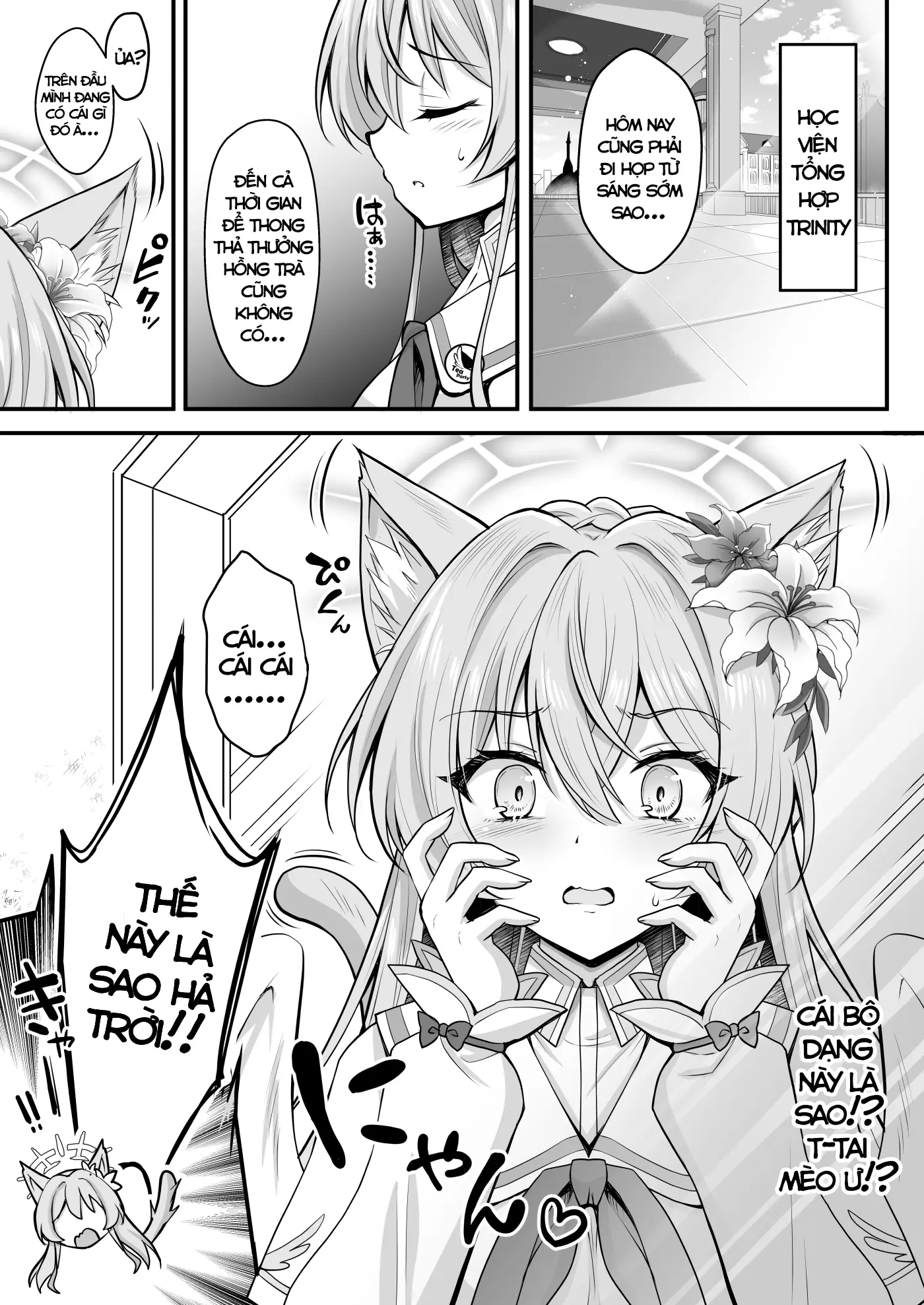 Nekomimi ga Haeta Nagisa-sama no Hatsujouki ga Taihen desu | Nguy To! Nagisa-sama Mọc Tai Mèo Trong Kì Phát Tình Rồi - Page 4