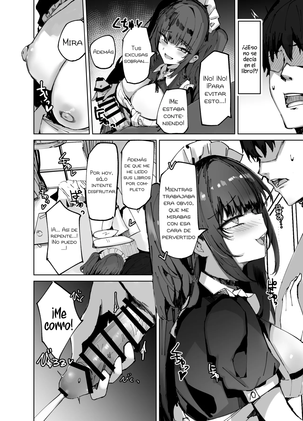 Namaiki Maid ni Kakushiteta Ecchi na Hon ga Mitsukatte Baka ni Sarenagara Ecchi Suru Hanashi. - Page 10