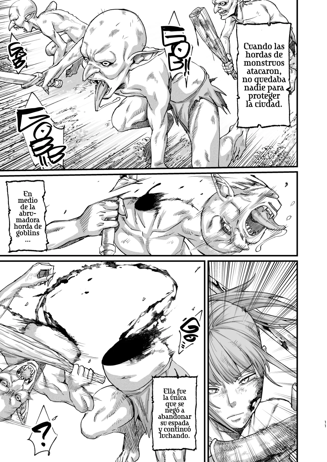 Katsute Eiyu datta, Onna Tachihe.｜La Mujer que Alguna Vez Fue una Heroína. - Page 11