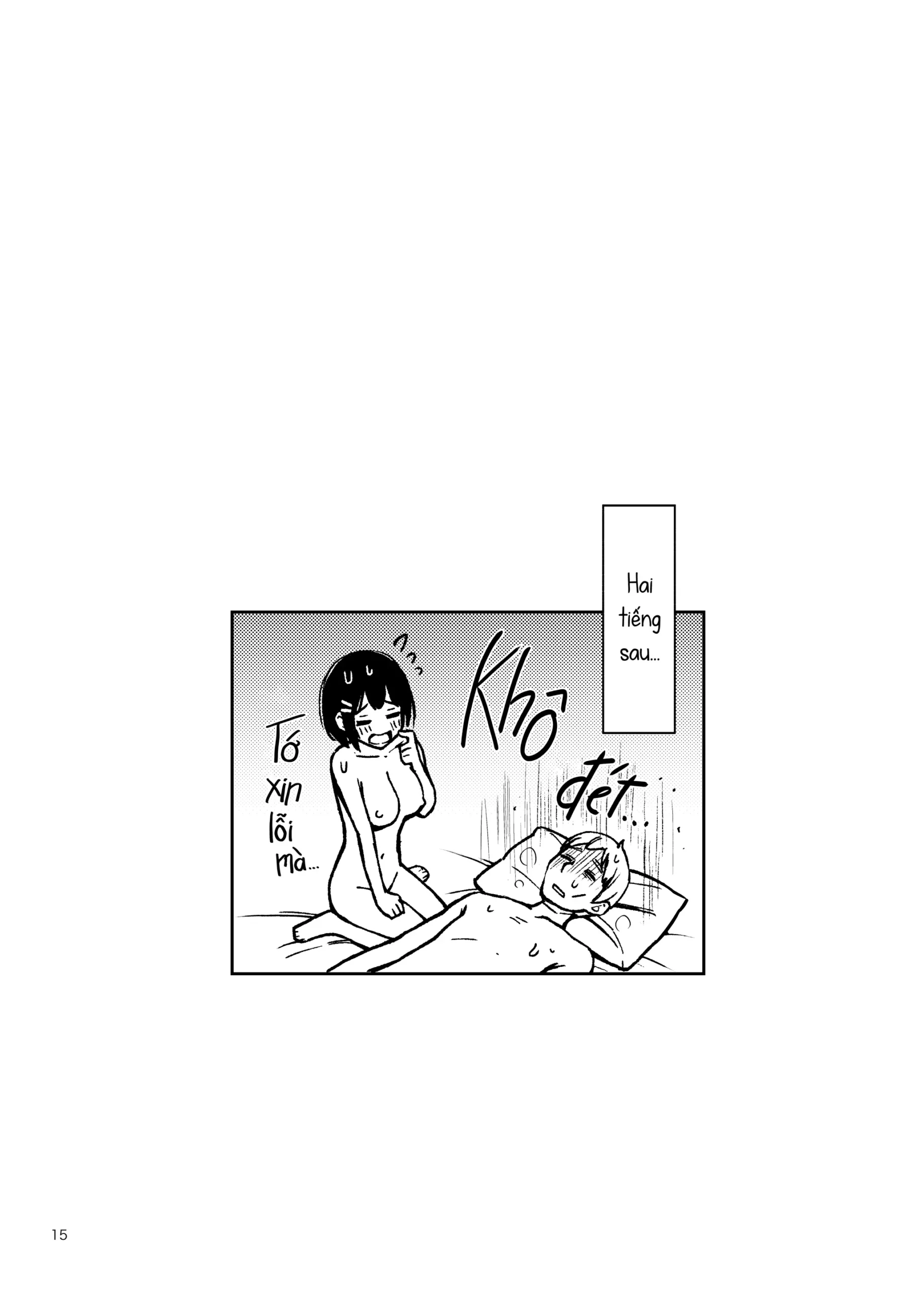 Shojo ga Doutei to no Hatsutaiken de Mezamechau Hanashi | Cặp Đôi Trong Trắng Giờ Đã Được “Khai Sáng” Sau Khi Trao Nhau Lần Đầu #1 - Page 15