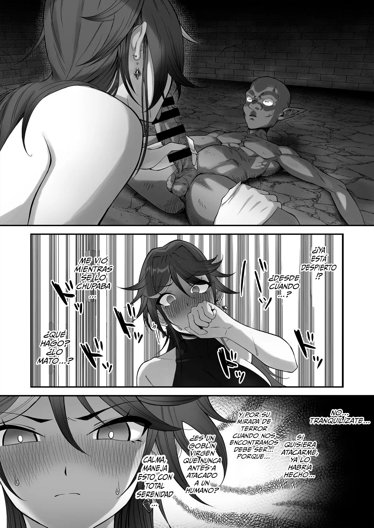 Inmon o Fuyo Sareta kara Goblin o Tsukatta Hanashi | La historia de cómo me pusieron una marca de lujuria y tuve que usar goblins debido a eso - Page 21