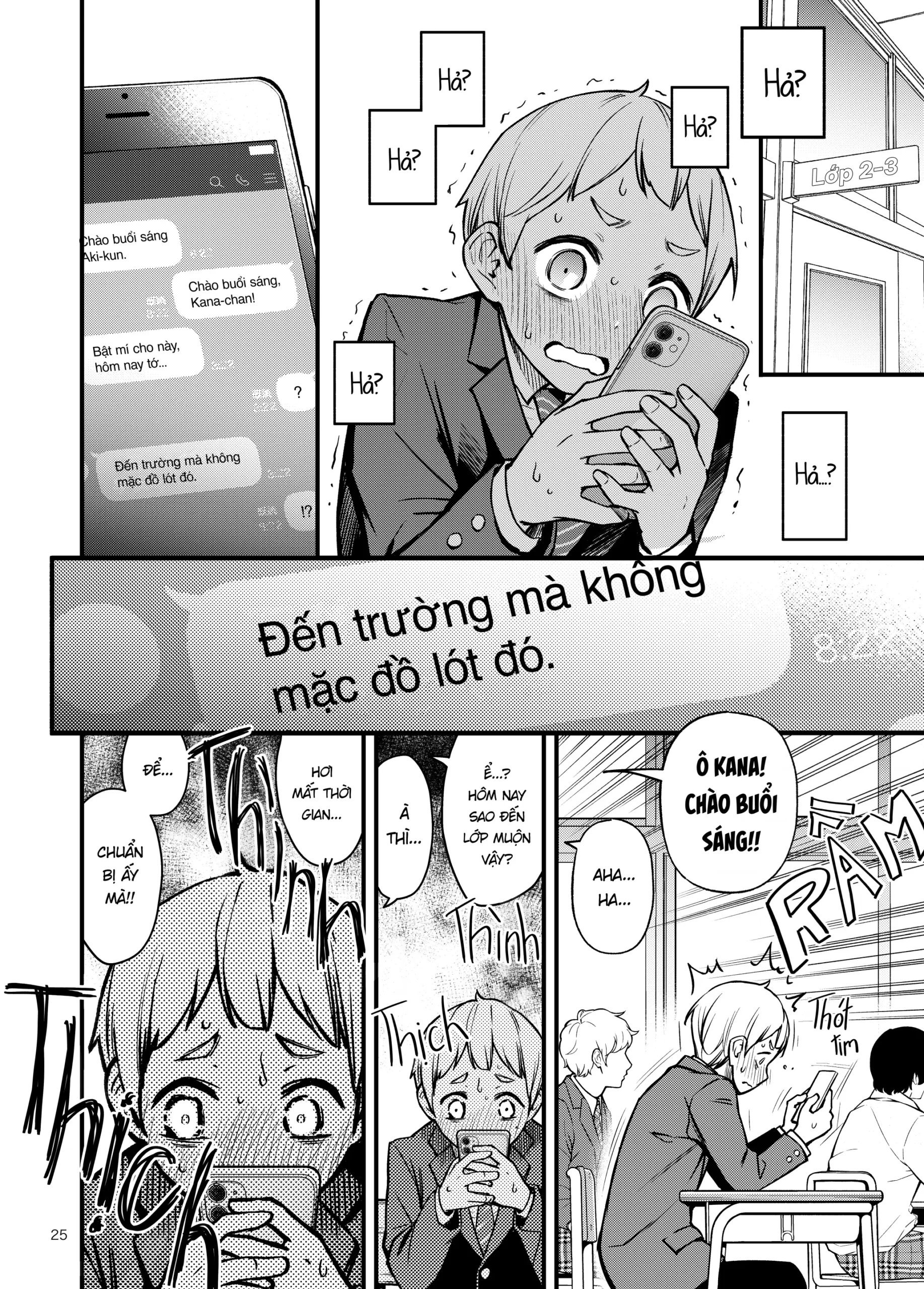 Shojo ga Doutei to no Hatsutaiken de Mezamechau Hanashi | Cặp Đôi Trong Trắng Giờ Đã Được “Khai Sáng” Sau Khi Trao Nhau Lần Đầu #1 - Page 25