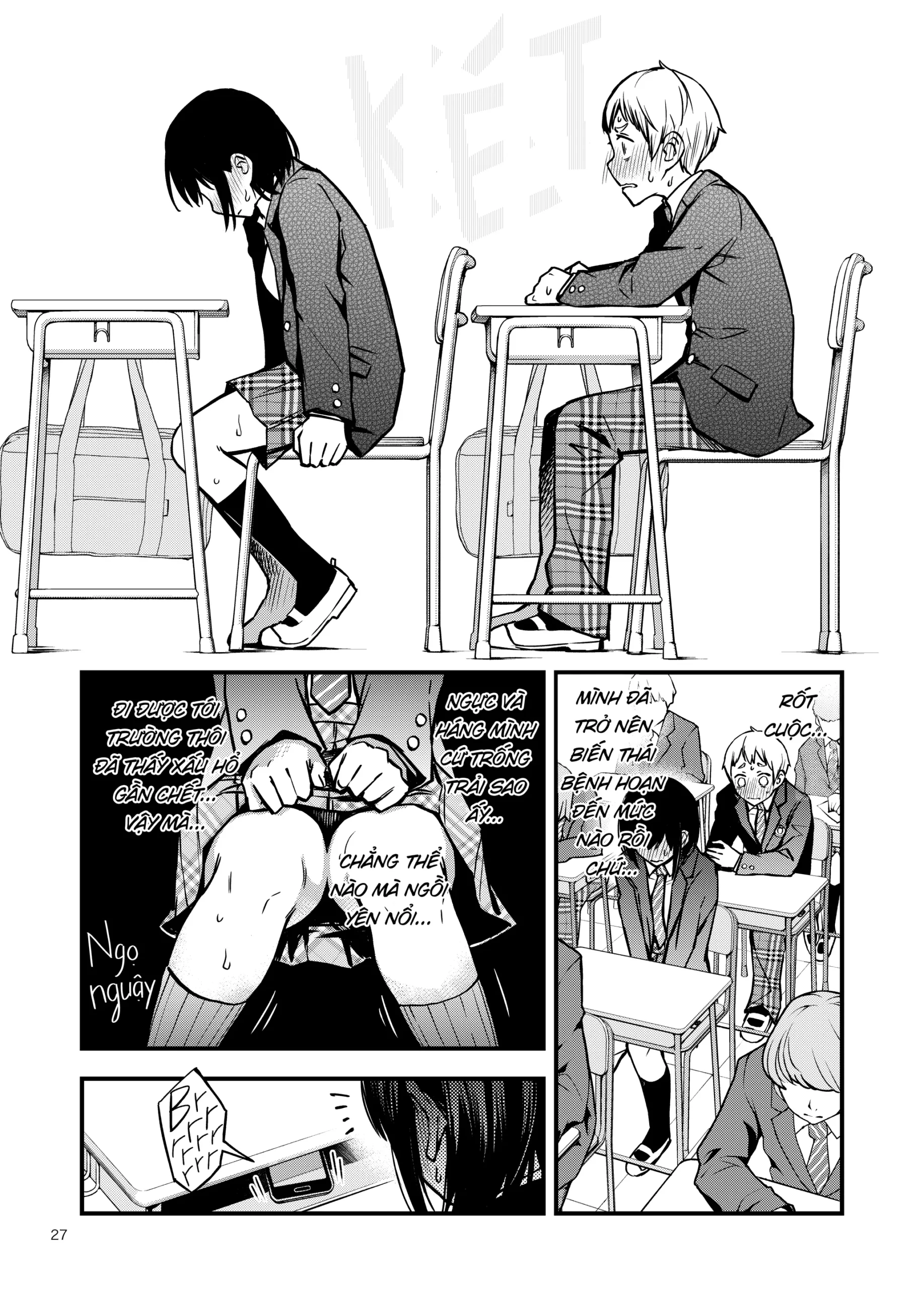 Shojo ga Doutei to no Hatsutaiken de Mezamechau Hanashi | Cặp Đôi Trong Trắng Giờ Đã Được “Khai Sáng” Sau Khi Trao Nhau Lần Đầu #1 - Page 27