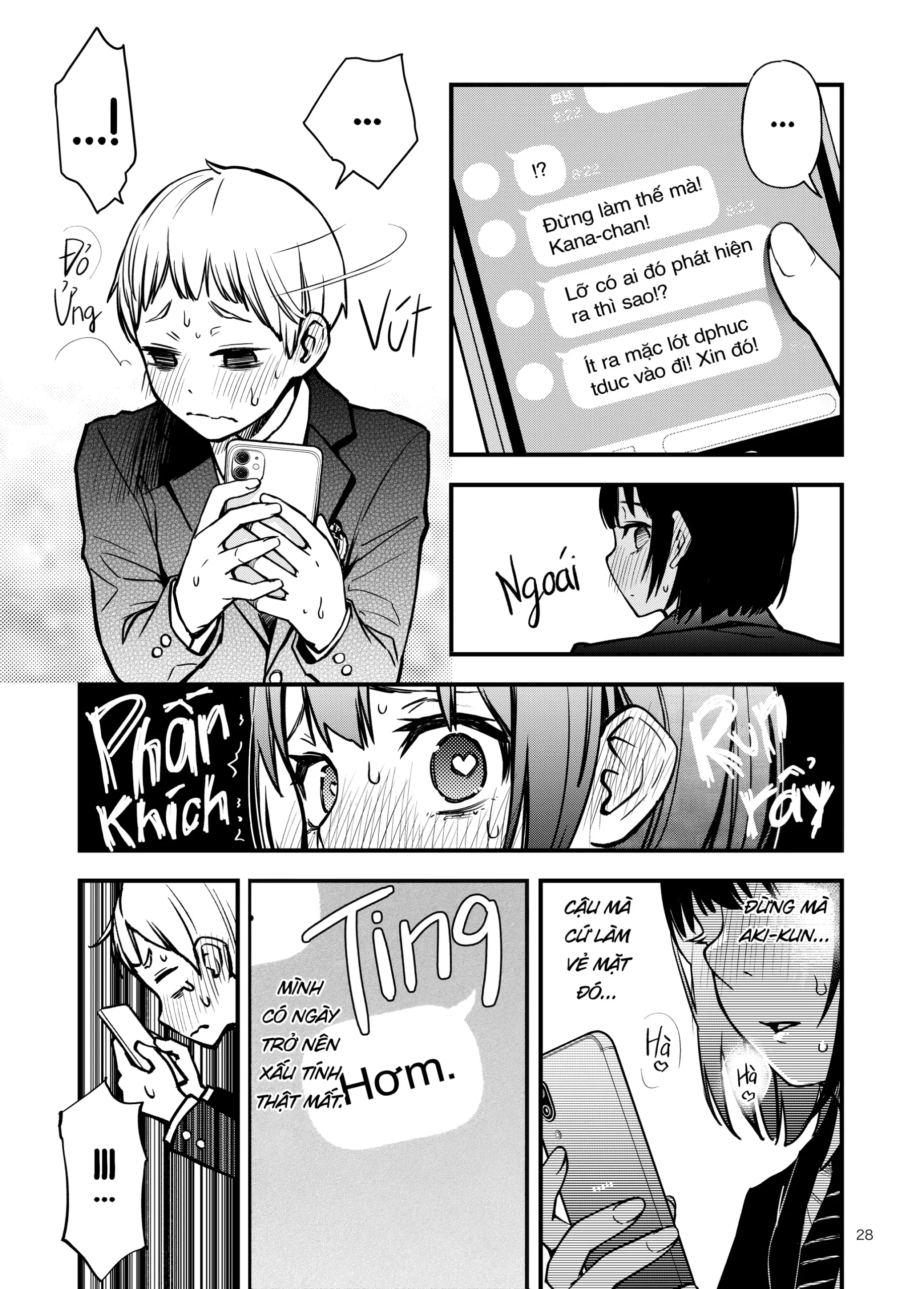 Shojo ga Doutei to no Hatsutaiken de Mezamechau Hanashi | Cặp Đôi Trong Trắng Giờ Đã Được “Khai Sáng” Sau Khi Trao Nhau Lần Đầu #1 - Page 28