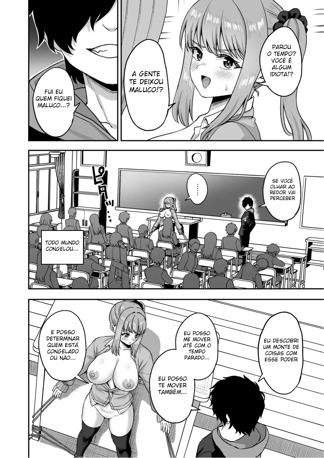 Depois de Obter o Poder de Parar o Tempo, Me Vinguei de Todas Elas - Page 34
