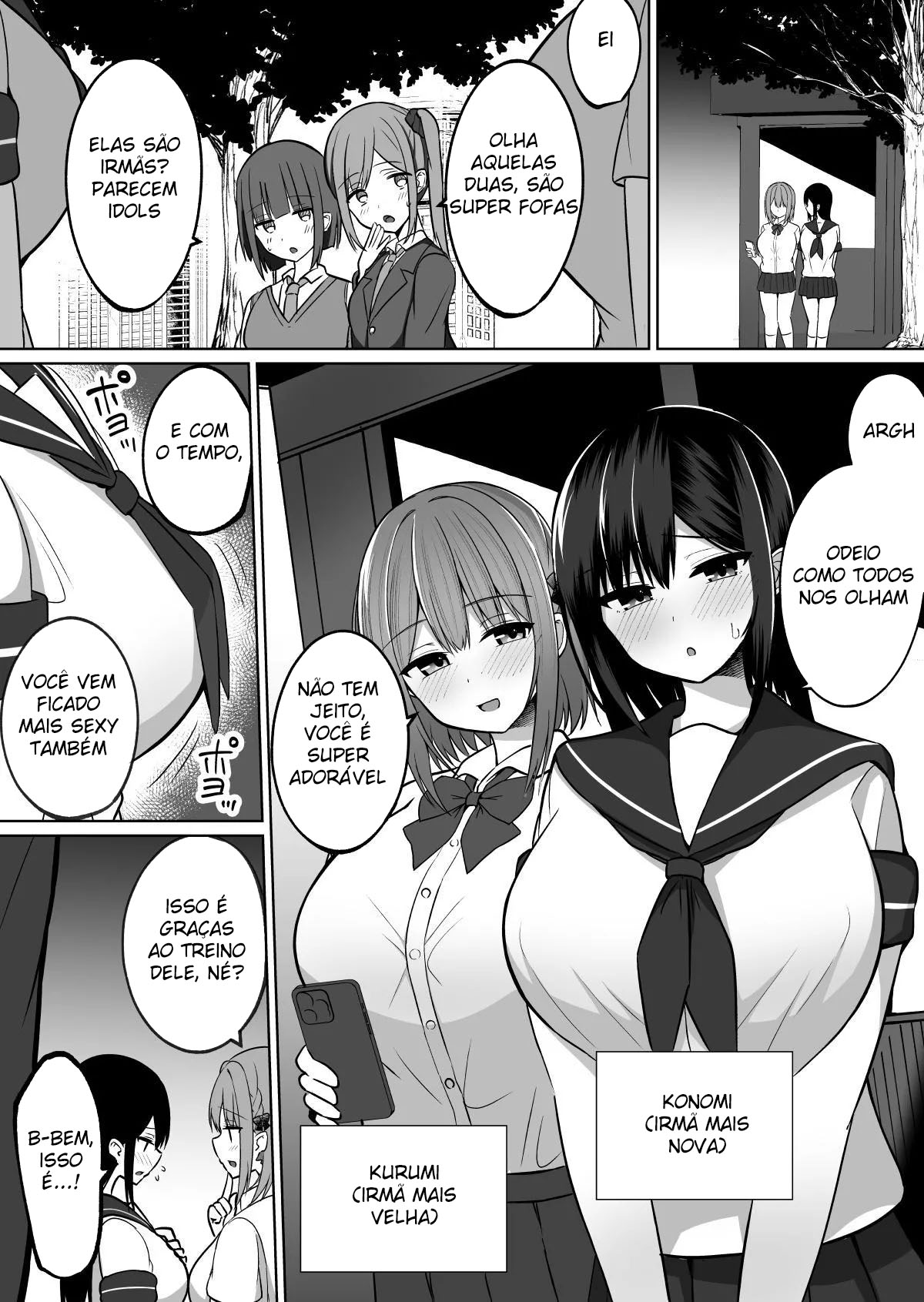Como Disciplinar Onaholes Peitudas ~ Treinamento de Resistência Orgásmico Com As Irmãs Peitudas ~ - Page 4