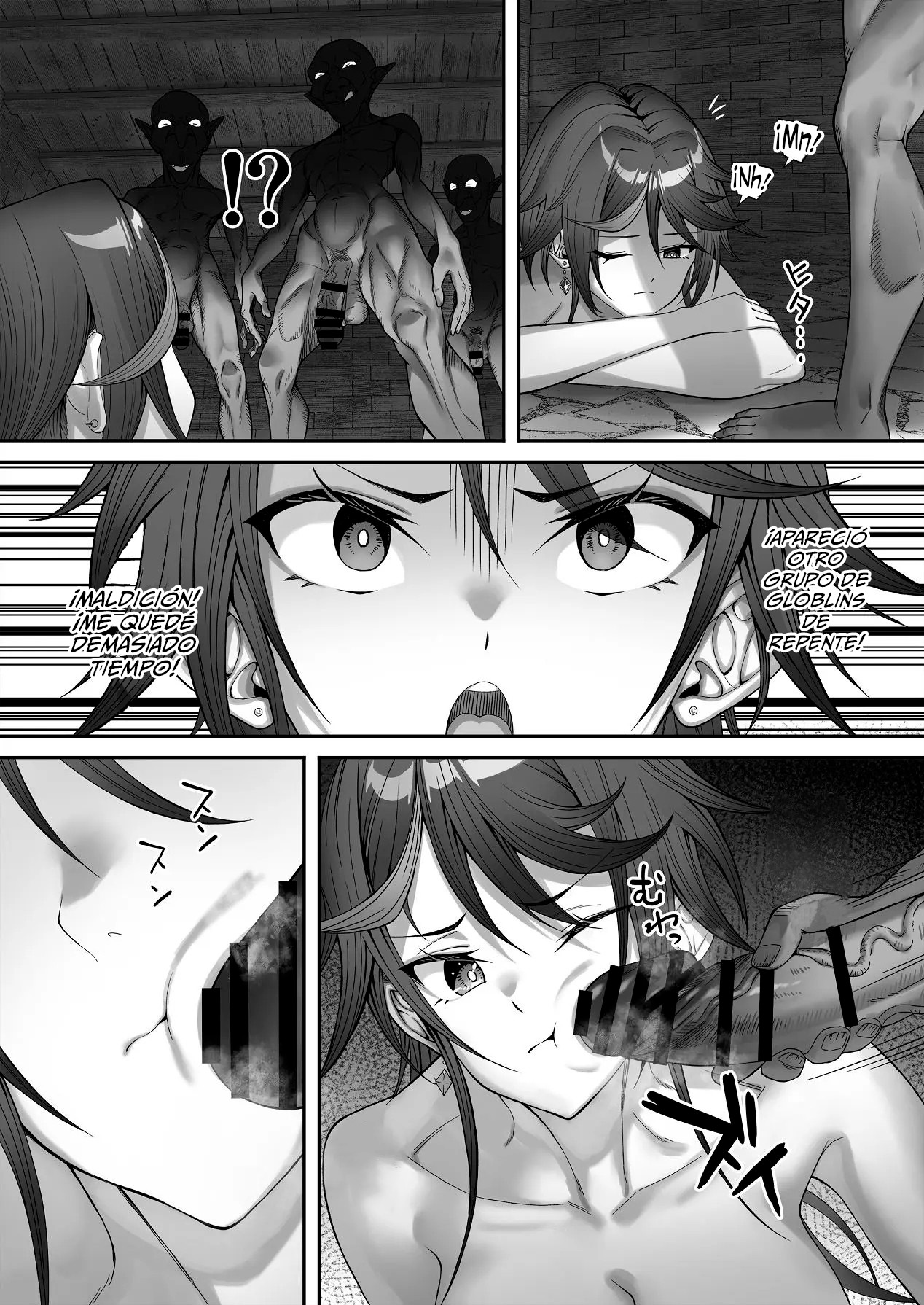 Inmon o Fuyo Sareta kara Goblin o Tsukatta Hanashi | La historia de cómo me pusieron una marca de lujuria y tuve que usar goblins debido a eso - Page 42