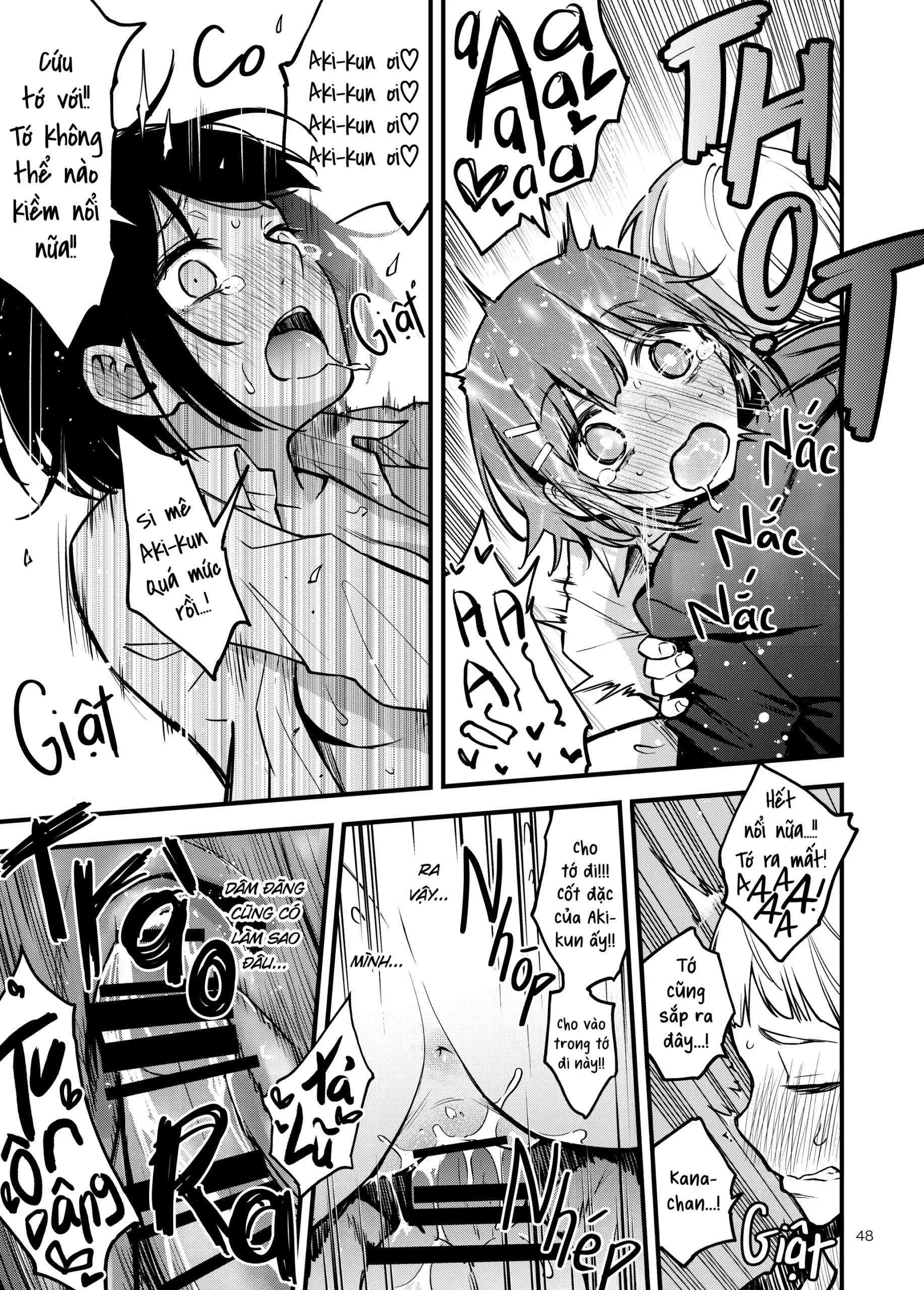 Shojo ga Doutei to no Hatsutaiken de Mezamechau Hanashi | Cặp Đôi Trong Trắng Giờ Đã Được “Khai Sáng” Sau Khi Trao Nhau Lần Đầu #1 - Page 48
