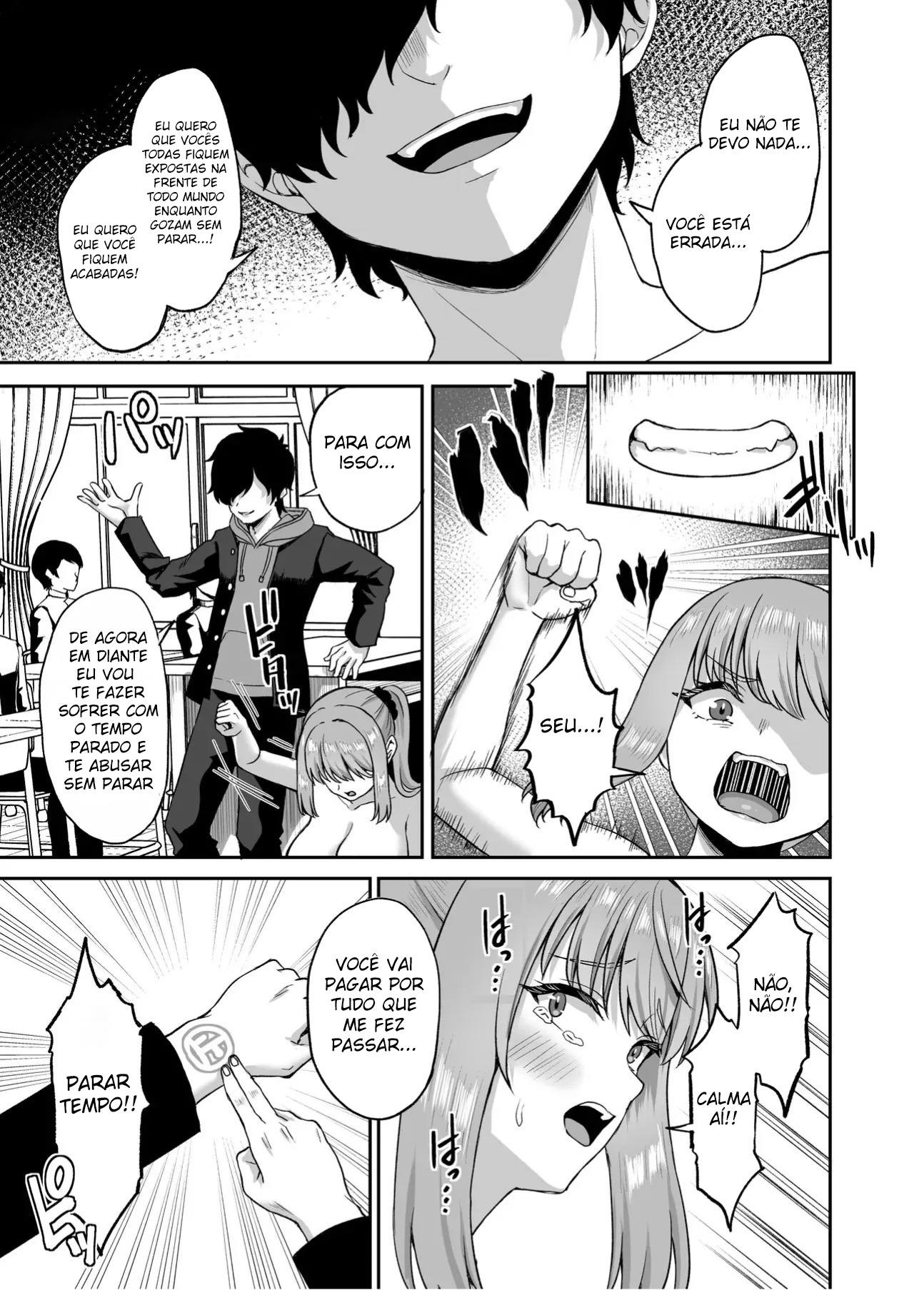 Depois de Obter o Poder de Parar o Tempo, Me Vinguei de Todas Elas - Page 49