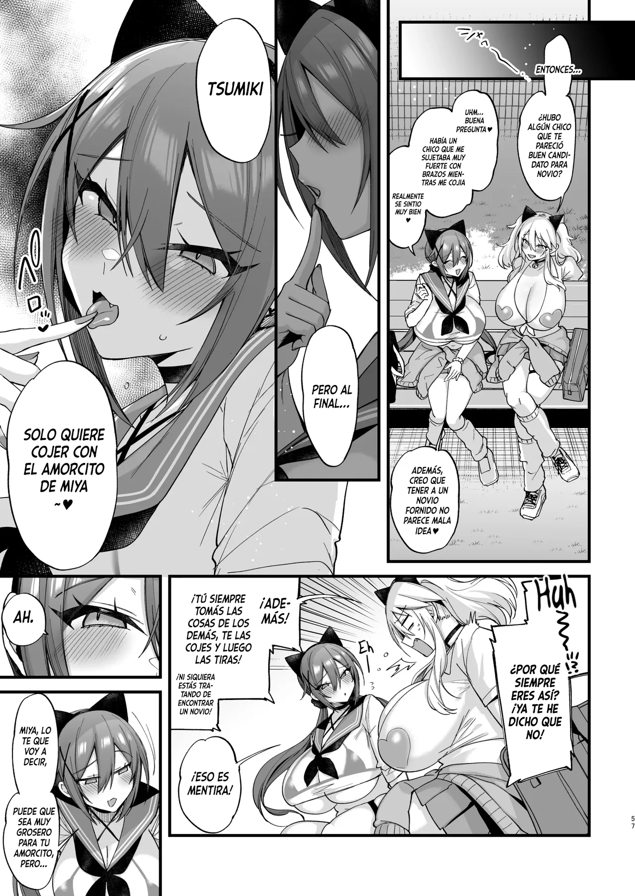 Sokuhame Dekichau JK Miya-chan to Tsumiki-chan - Page 57