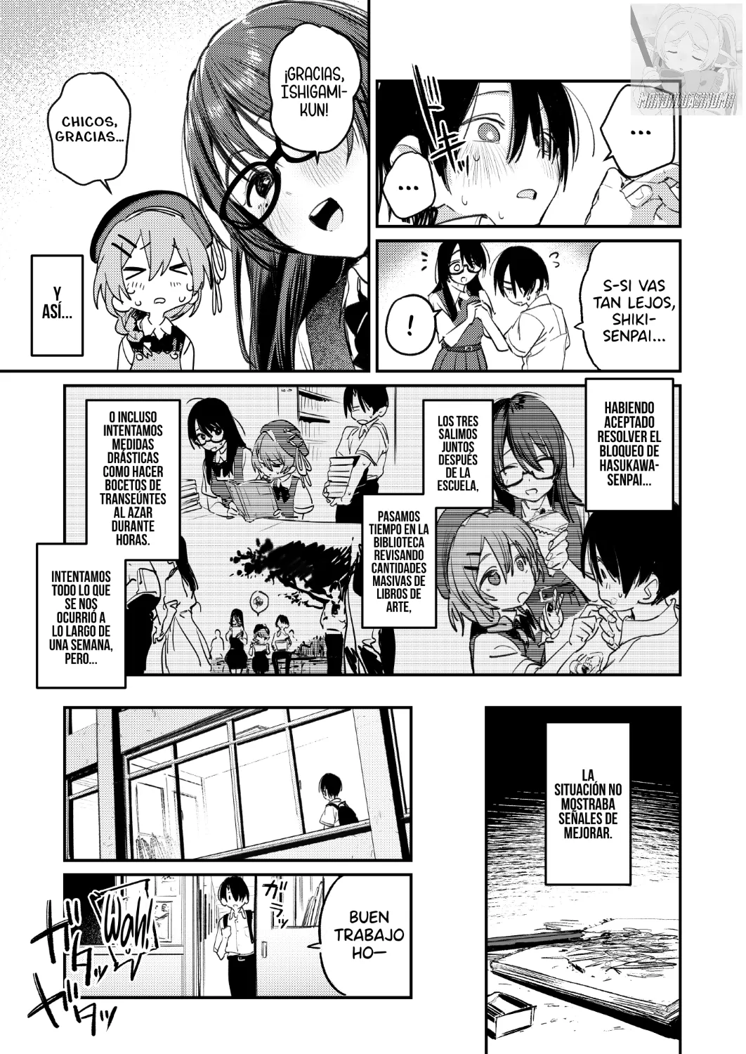 Bijutsubu Harem Katsudou Nisshi ~Senpai no Slump Kaishou ni Kyouryoku shitara, Ikioi de 3P suru Koto ni Natta Hanashi~ - Page 11