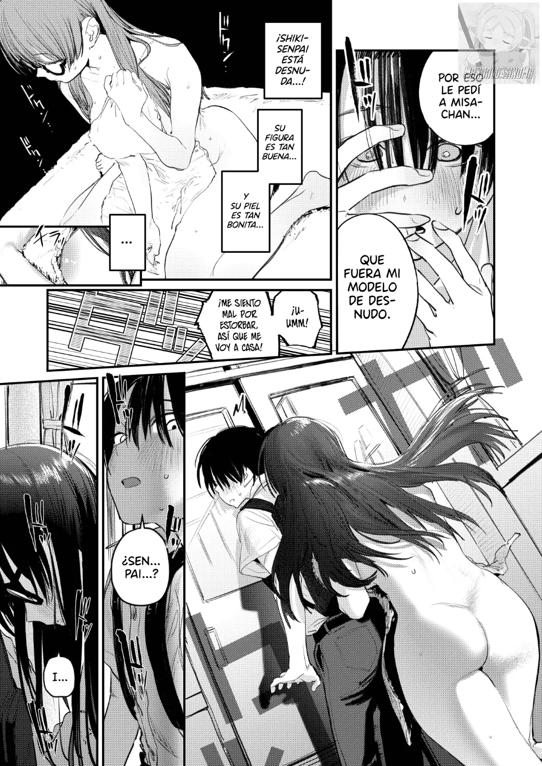 Bijutsubu Harem Katsudou Nisshi ~Senpai no Slump Kaishou ni Kyouryoku shitara, Ikioi de 3P suru Koto ni Natta Hanashi~ - Page 13