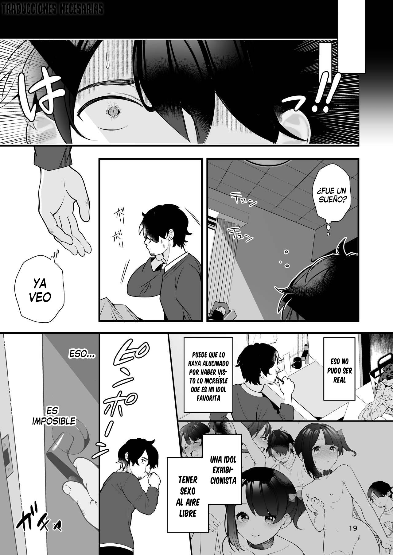 Oshi no Idol ga Roshutsukyou datta Ken. | Mi idol favorita terminó siendo una exhibicionista - Page 20