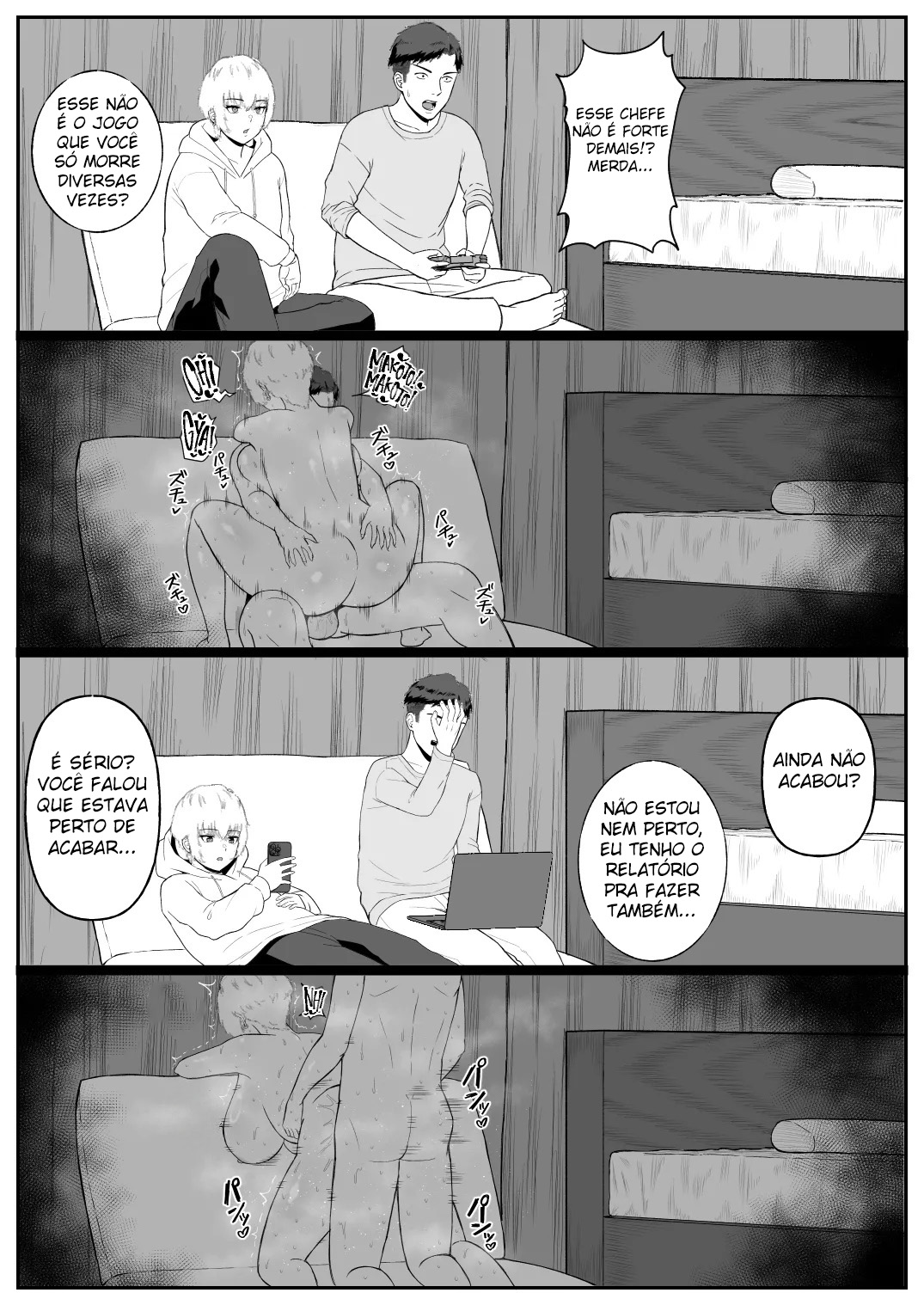Eu Descobri Que Meu Amigo Bonitão na Verdade Era uma Vadia Peituda! - Page 24
