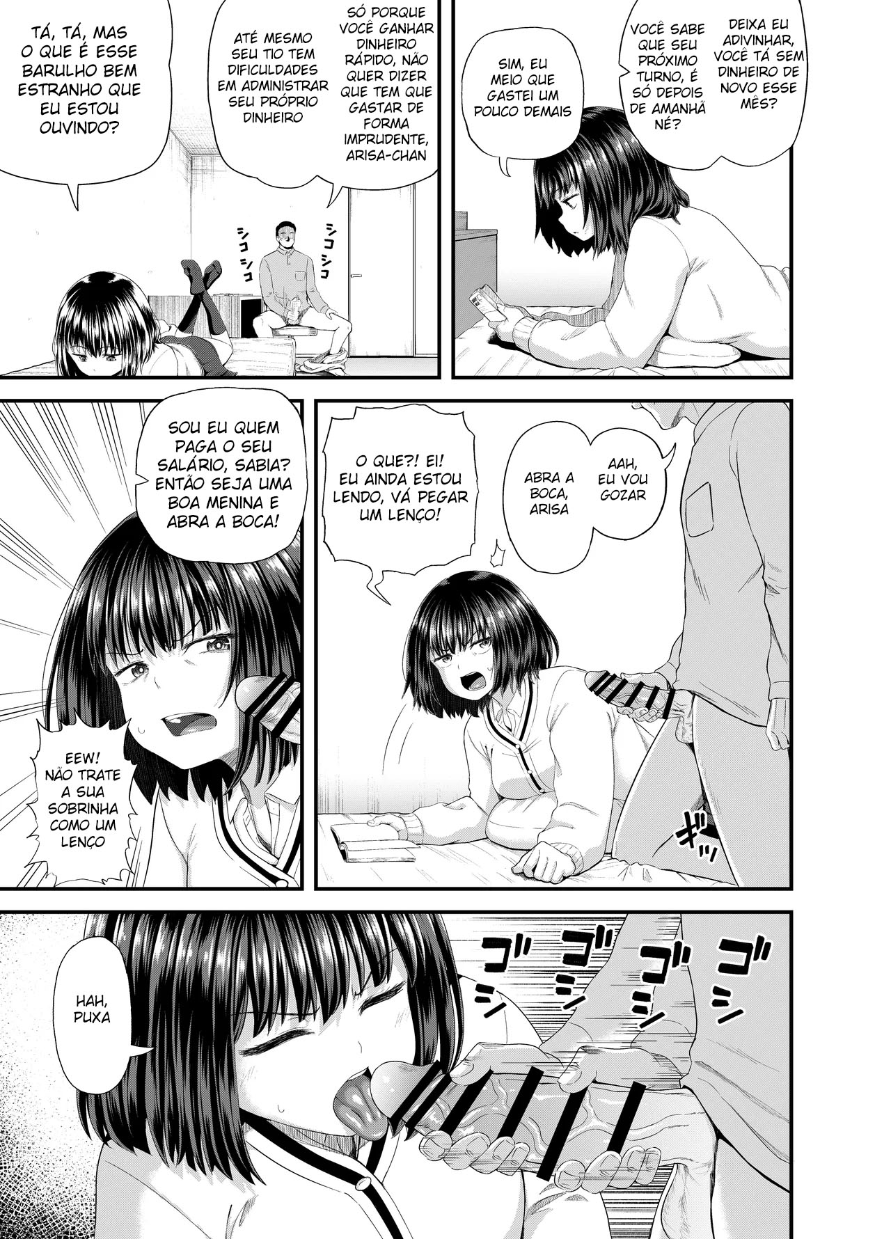Uma Sobrinha Que Trabalha de Meio Período na Casa do Tio - Page 4