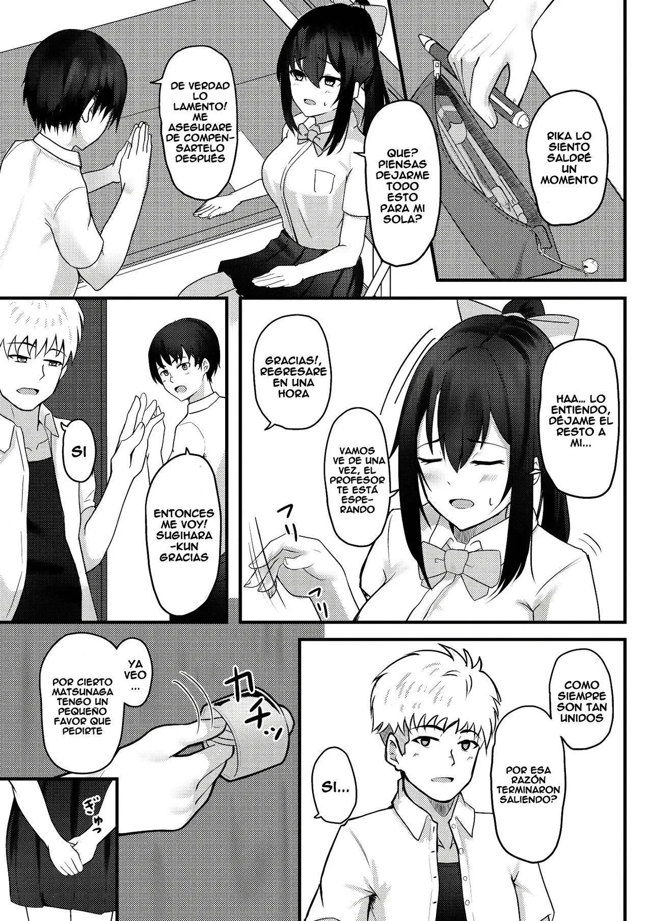 Yuujuufudan na Onnanoko ga Doukyuusei ni Netorareru Hanashi - Page 8