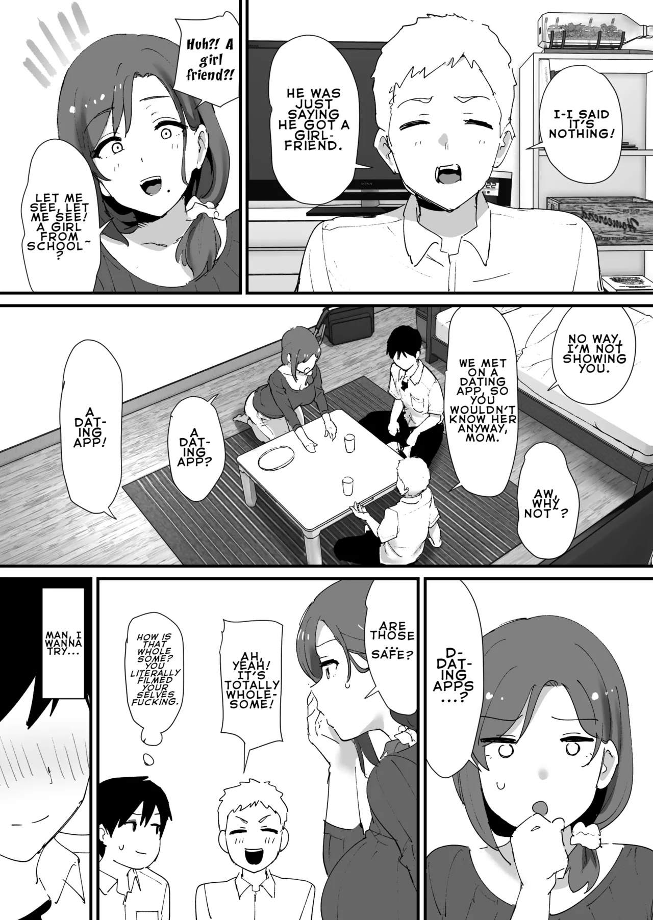 Akogare no Tomo Mama to Matching Shita Ken - Page 4